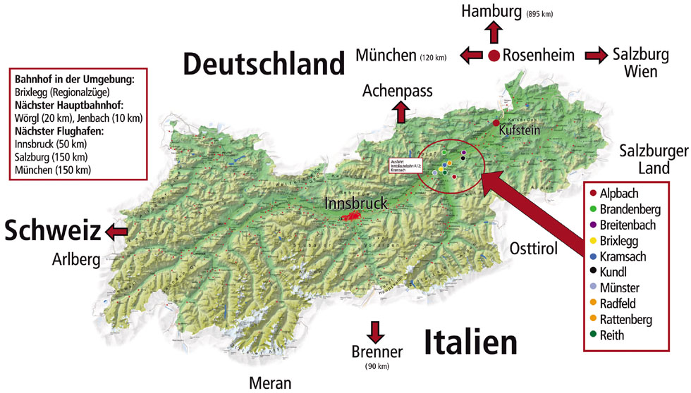 Brandenberg im Alpbachtal Seenland Tirol